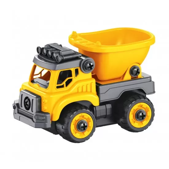 Set constructie - Camion autobasculanta si excavator cu telecomanda Set constructie - Camion autobasculanta si excavator cu telecomanda