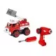 Set constructie camion pompieri cu radiocomanda Set constructie camion pompieri cu radiocomanda