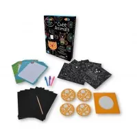 Set Creatie Scratch & Spiral - Animale Dragute