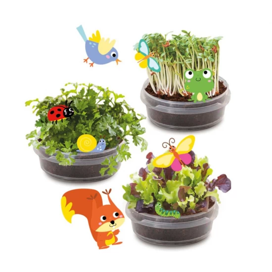 Set creativ - Casuta cu gradina din copac
