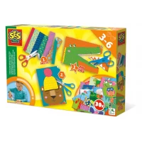 Set creativ - Invat sa folosesc foarfeca pas cu pas