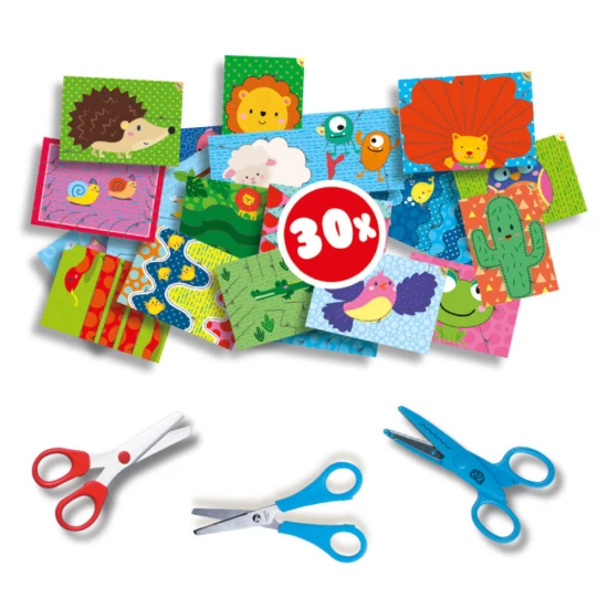 Set creativ - Invat sa folosesc foarfeca pas cu pas Set creativ - Invat sa folosesc foarfeca pas cu pas