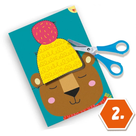 Set creativ - Invat sa folosesc foarfeca pas cu pas Set creativ - Invat sa folosesc foarfeca pas cu pas
