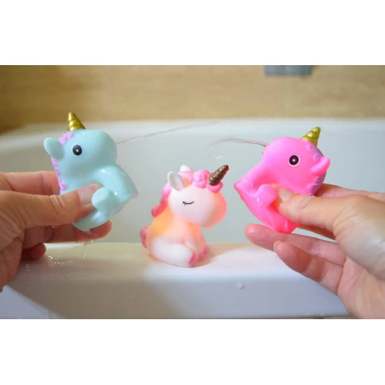 Set unicorni cu led pentru baie Set unicorni cu led pentru baie
