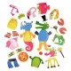 Set de joaca pentru baie - Stickere Animale Set de joaca pentru baie - Stickere Animale