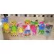 Set de joaca pentru baie - Stickere Animale Set de joaca pentru baie - Stickere Animale