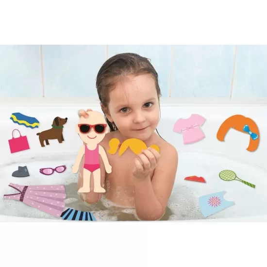 Set de joaca pentru baie - Stickere Imbracaminte Set de joaca pentru baie - Stickere Imbracaminte