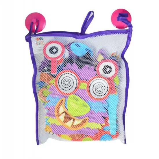 Set de joaca pentru baie - Stickere Monstruleti Set de joaca pentru baie - Stickere Monstruleti