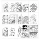 Studio profesional de colorat Manga pentru copii Studio profesional de colorat Manga pentru copii