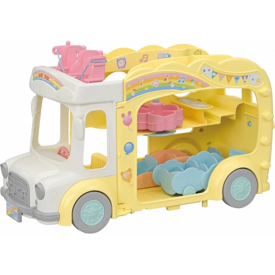 Set de joaca Sylvanian Families - Autobuz Curcubeu