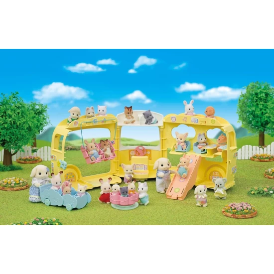 Set de joaca Sylvanian Families - Autobuz Curcubeu