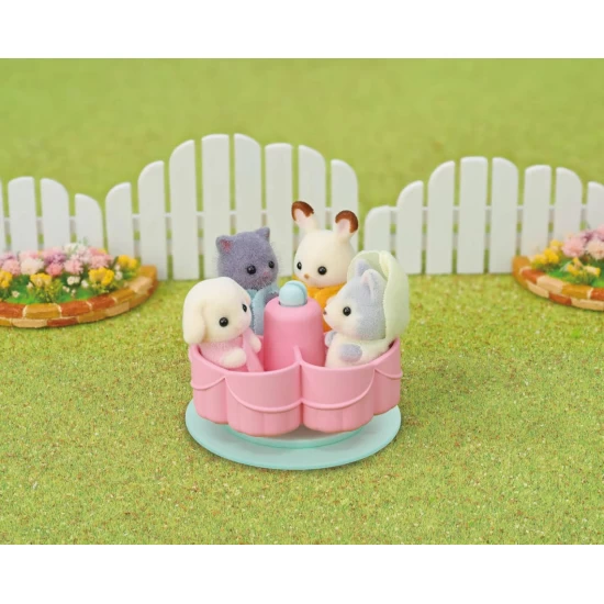 Set de joaca Sylvanian Families - Autobuz Curcubeu