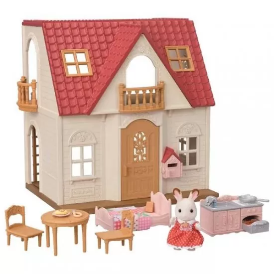 Set de joaca Sylvanian Families - Casuta Red Roof Cosy Cottage Set de joaca Sylvanian Families - Casuta Red Roof Cosy Cottage