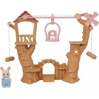 Set Sylvanian Families - Loc de joaca cu funicular