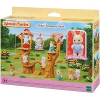 Set Sylvanian Families - Loc de joaca cu funicular
