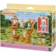 Set Sylvanian Families - Loc de joaca cu funicular Set Sylvanian Families - Loc de joaca cu funicular