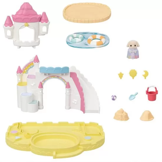 Set Sylvanian Families - Loc de joaca cu piscina Set Sylvanian Families - Loc de joaca cu piscina
