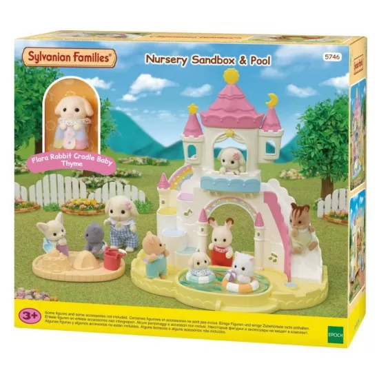 Set Sylvanian Families - Loc de joaca cu piscina Set Sylvanian Families - Loc de joaca cu piscina