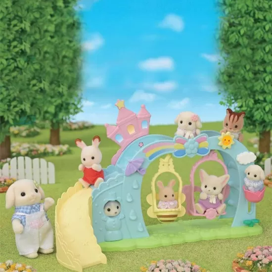 Set Sylvanian Families - Loc de joaca Culori Vesele Set Sylvanian Families - Loc de joaca Culori Vesele