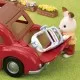 Set de joaca Sylvanian Families - Masina rosie de familie Set de joaca Sylvanian Families - Masina rosie de familie