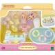 Set de joaca Sylvanian Families Iepurasi Tripleti cu accesorii baie Set de joaca Sylvanian Families Iepurasi Tripleti cu accesorii baie