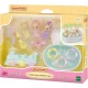 Set de joaca Sylvanian Families Iepurasi Tripleti cu accesorii baie Set de joaca Sylvanian Families Iepurasi Tripleti cu accesorii baie