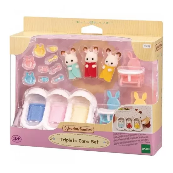 Set de ingrijire a iepurasilor tripleti Sylvanian Families Set de ingrijire a iepurasilor tripleti Sylvanian Families
