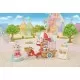 Set de joaca Sylvanian Families - Stand cu tricicleta pentru popcorn Set de joaca Sylvanian Families - Stand cu tricicleta pentru popcorn
