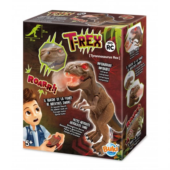 Jucarie interactiva T-Rex cu telecomanda Jucarie interactiva T-Rex cu telecomanda