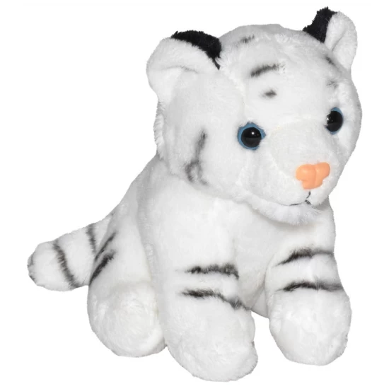 Jucarie plus Tigru Alb Wild Republic 13 cm Jucarie plus Tigru Alb Wild Republic 13 cm