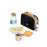 Jucarie toaster lemn cu accesorii Electrolux