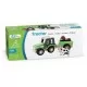 Tractor cu trailer si animale din lemn Tractor cu trailer si animale din lemn