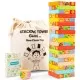 Joc din lemn New Classic Toys - Turnul instabil Joc din lemn New Classic Toys - Turnul instabil