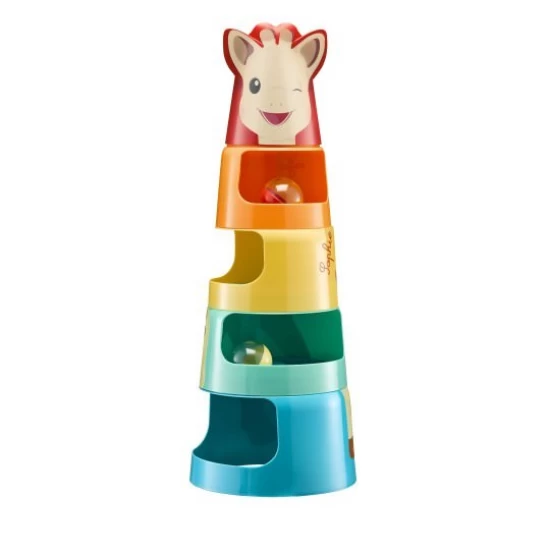 Jucarie bebelusi - Turnul Urias al Girafei Sophie