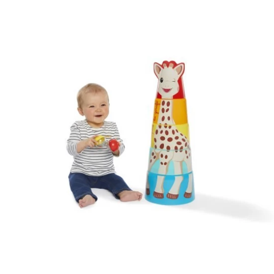 Jucarie bebelusi - Turnul Urias al Girafei Sophie
