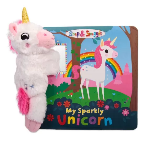 Animalut de plus si carticica in limba engleza - Unicornul Meu Stralucitor in cutie Animalut de plus si carticica in limba engleza - Unicornul Meu Stralucitor in cutie