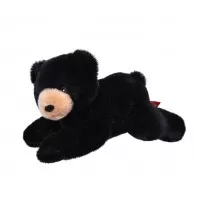 Jucarie plus urs negru Ecokins Wild Republic 20 cm