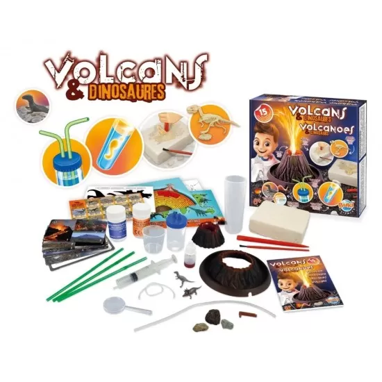 Set experimente Vulcani si Dinozauri Set experimente Vulcani si Dinozauri
