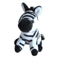 Jucarie plus Zebra Wild Republic 13 cm