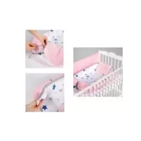 Baby Nest Klups Velvet Roz V101