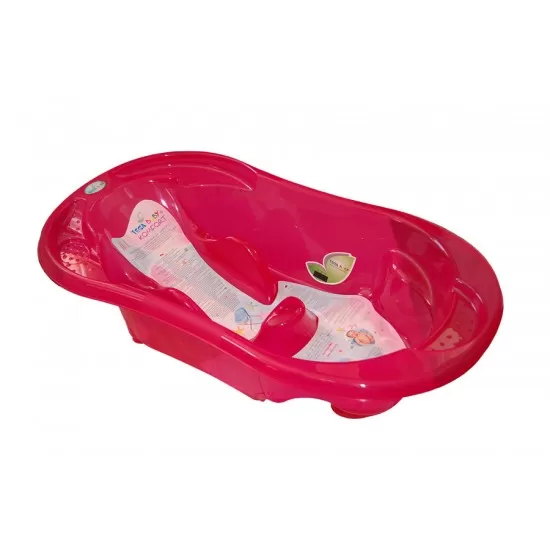 Cadita bebe cu forma anatomica Tega Roz Transparent Cadita bebe cu forma anatomica Tega Roz Transparent