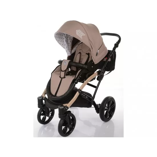 Carucior copii 2 in 1 cu landou Knorr-Baby Volkswagen Polo Cappuccino Carucior copii 2 in 1 cu landou Knorr-Baby Volkswagen Polo Cappuccino