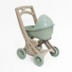 Carucior pentru papusa MyKids 0121/01eco Beige-Turquoise