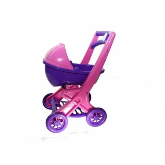 Carucior pentru papusa MyKids 0121/02 Mov-Roz Carucior pentru papusa MyKids 0121/02 Mov-Roz