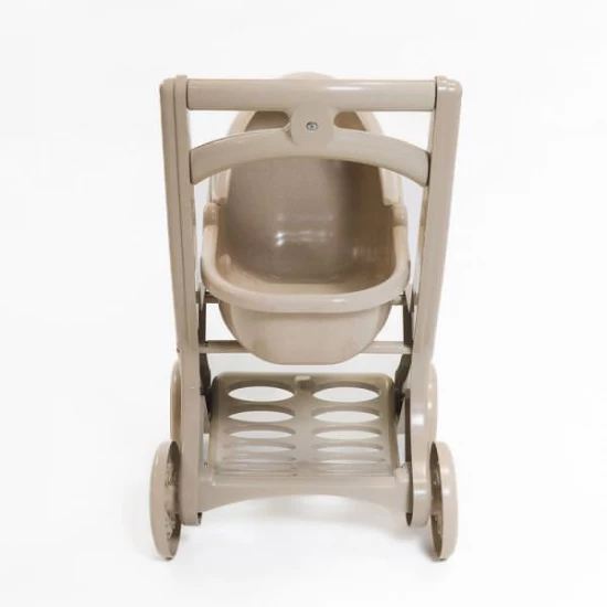 Carucior pentru papusa MyKids 0121/02eco Beige-Brown Carucior pentru papusa MyKids 0121/02eco Beige-Brown