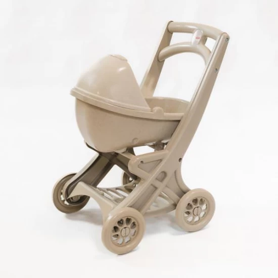 Carucior pentru papusa MyKids 0121/02eco Beige-Brown Carucior pentru papusa MyKids 0121/02eco Beige-Brown