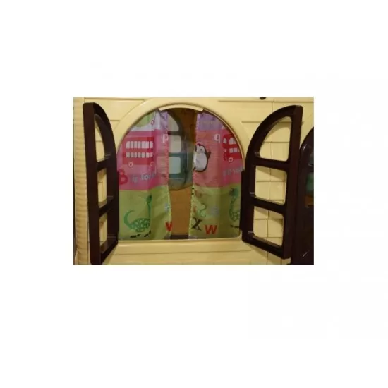 Casuta de joaca MyKids 02550/2 Beige/Brown - Mid Casuta de joaca MyKids 02550/2 Beige/Brown - Mid