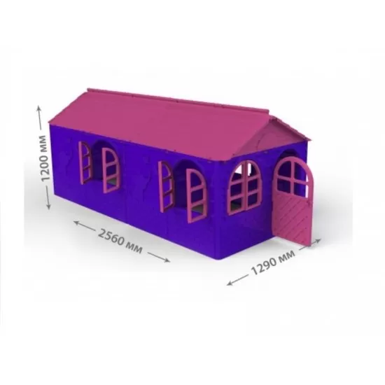 Casuta de joaca MyKids 02550/20 Pink/Violet - Big Casuta de joaca MyKids 02550/20 Pink/Violet - Big
