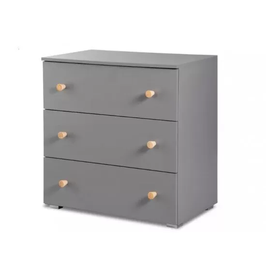 Comoda copii Klups Paula Grafit Natur Comoda copii Klups Paula Grafit Natur