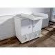 Comoda cu blat de infasat MyKids Happy Alb Ecru A428